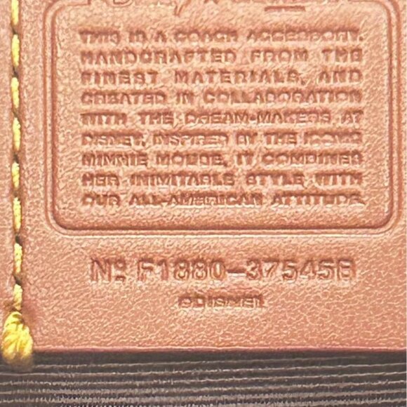 COACH X WRISTLET DISNEY (MINNIE MOUSE) NEW IN BOX / NEVER USED - Picture 3 of 5